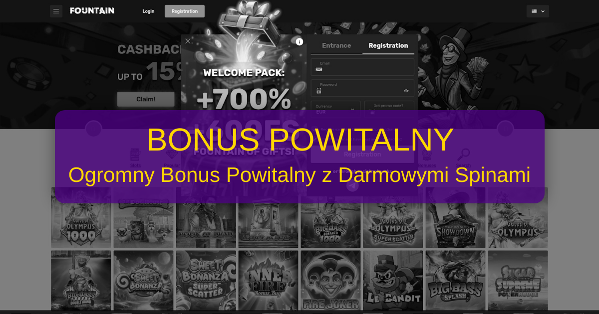 Fontan Casino welcome bonus